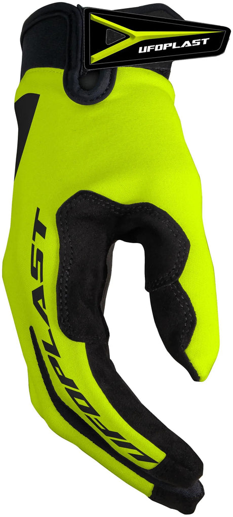 Ufo plast crosshandschuh skyline kids children gloves ufo skyline yellow gr. s