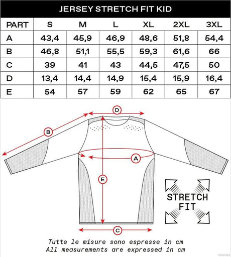 Ufo plast jersey ares kids children's jersey ufo are white black size xs