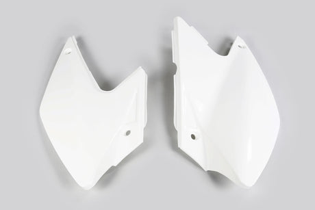 Ufo plast seitenverkleidung side covers ufo kawasaki white
