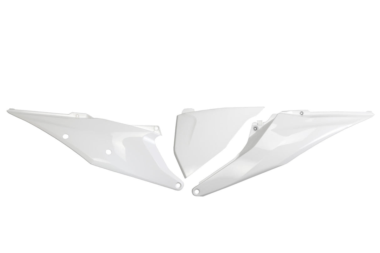Ufo plast seitenverkleidung side covers ufo ktm white