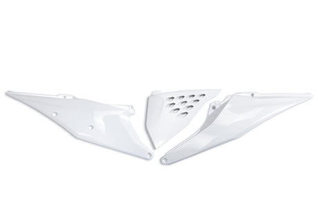 Ufo plast seitenverkleidung side covers ufo ktm white