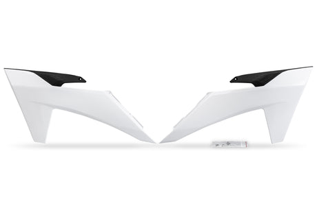 Ufo plast kühlerabdeckung radiator covers ufo ktm white