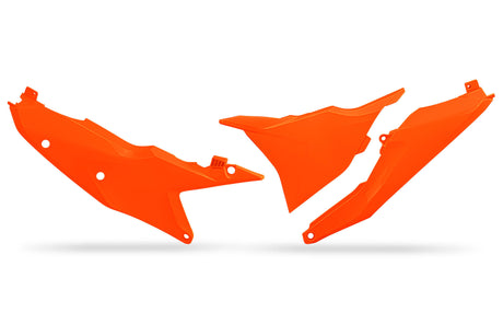 Ufo plast seitenverkleidung side covers ufo ktm orange