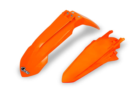 Ufo plast kotflügelsatz mudguard set ufo ktm orange