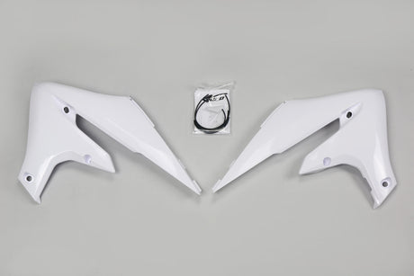 Ufo plast kühlerabdeckung radiator covers ufo yamaha white