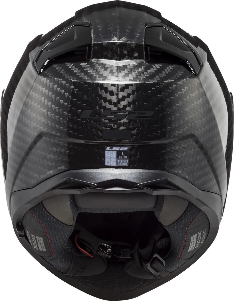 Ls2 integraalhelm ff811 vector ii carbon solid helmet vector ii carb black gr. xs