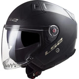 Ls2 jethelm of603 infinity ii solid helmet infinity ii black matt gr. xxl