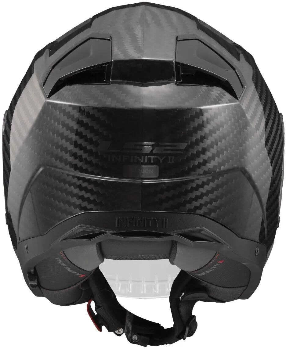 Ls2 jethelm of603 infinity ii carbon solid helmet infinity ii carbon black gr. xl