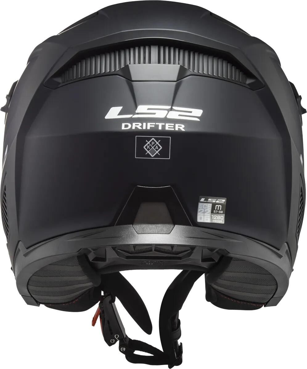 Ls2 modulaire helm of606 drifter solid helmet drifter black matt gr. xl