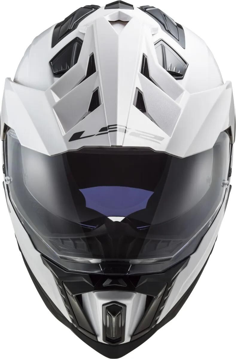 Ls2 endurohelm mx701 explorer solid helmet explorer white gr. s