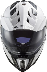 Ls2 endurohelm mx701 explorer solid helmet explorer white gr. s