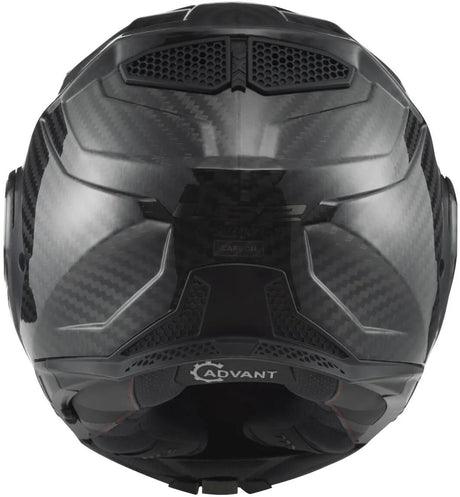 Ls2 opklaphelm ff901 advant x carbon solid helmet advant x carbo black gr. m