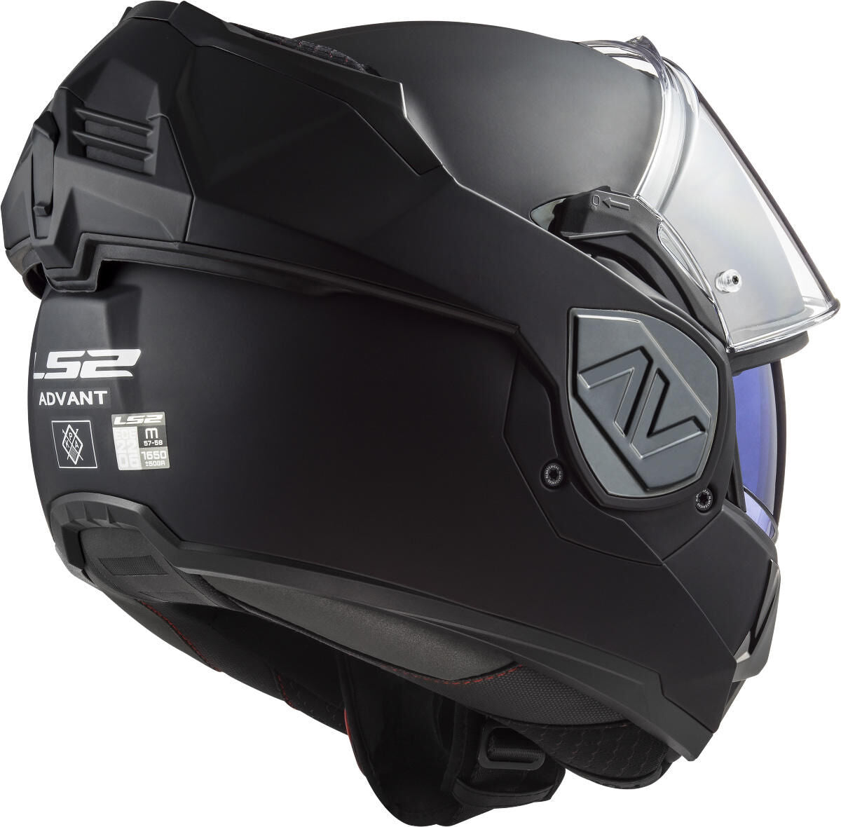 Ls2 opklaphelm ff906 advant solid helmet ff906 adv. solid s black