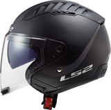 Ls2 jethelm of600 copter ii solid helmet copter ii soli black matt gr. m