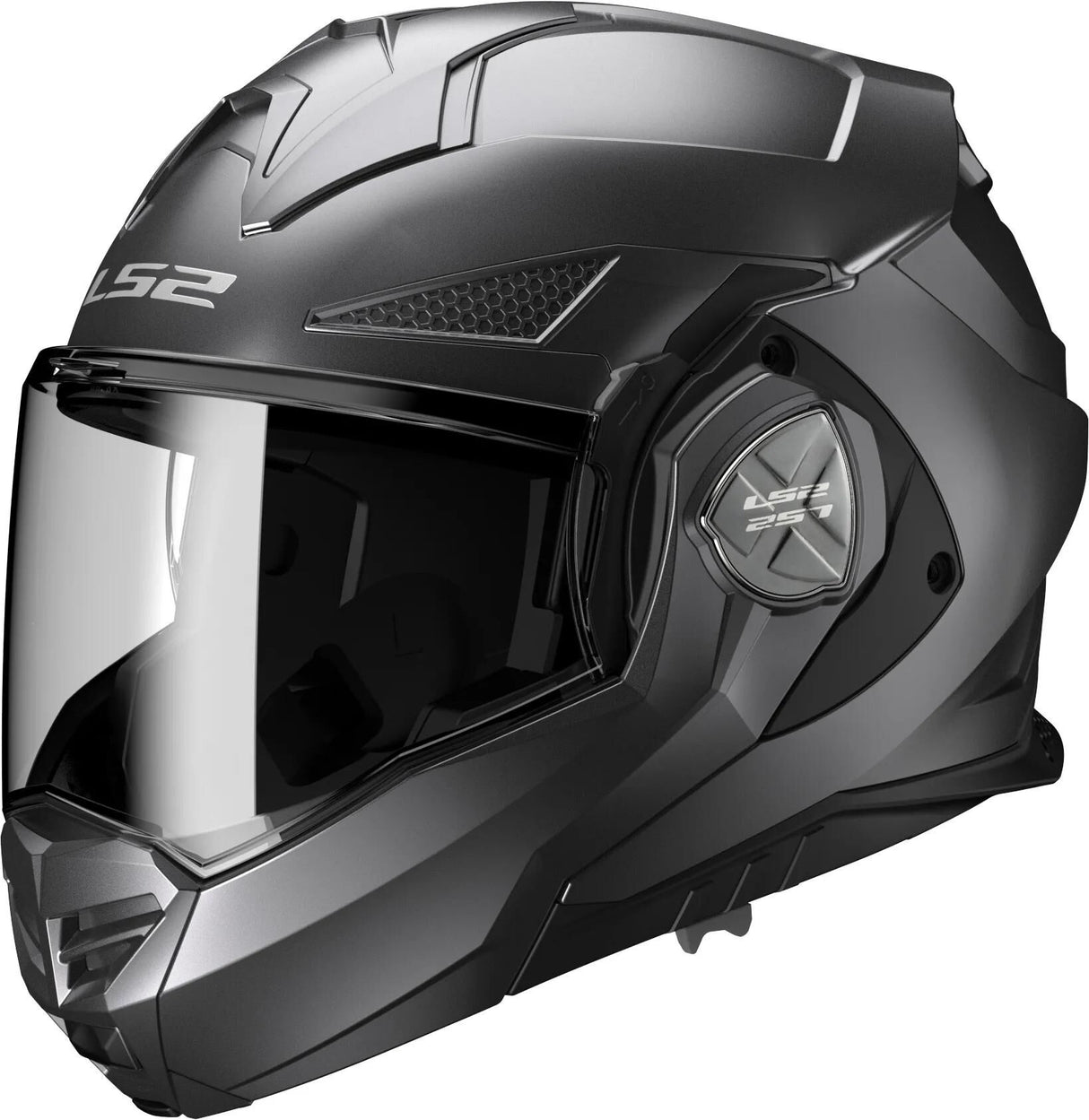Ls2 opklaphelm ff901 advant x solid helmet advant x gray matt gr. m