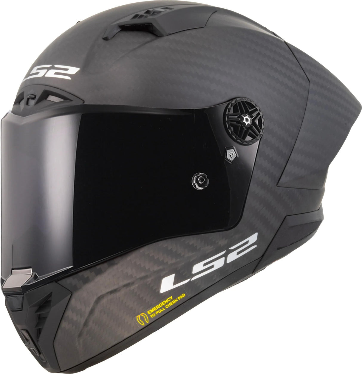 Ls2 integraalhelm ff805 thunder carbon gp aero helmet thunder gp aer black matt gr. m
