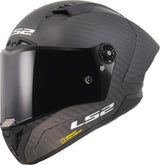 Ls2 integraalhelm ff805 thunder carbon gp aero helmet thunder gp aer black matt gr. l
