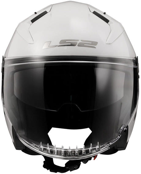 Ls2 jethelm of603 infinity ii solid helmet infinity ii white gr. s