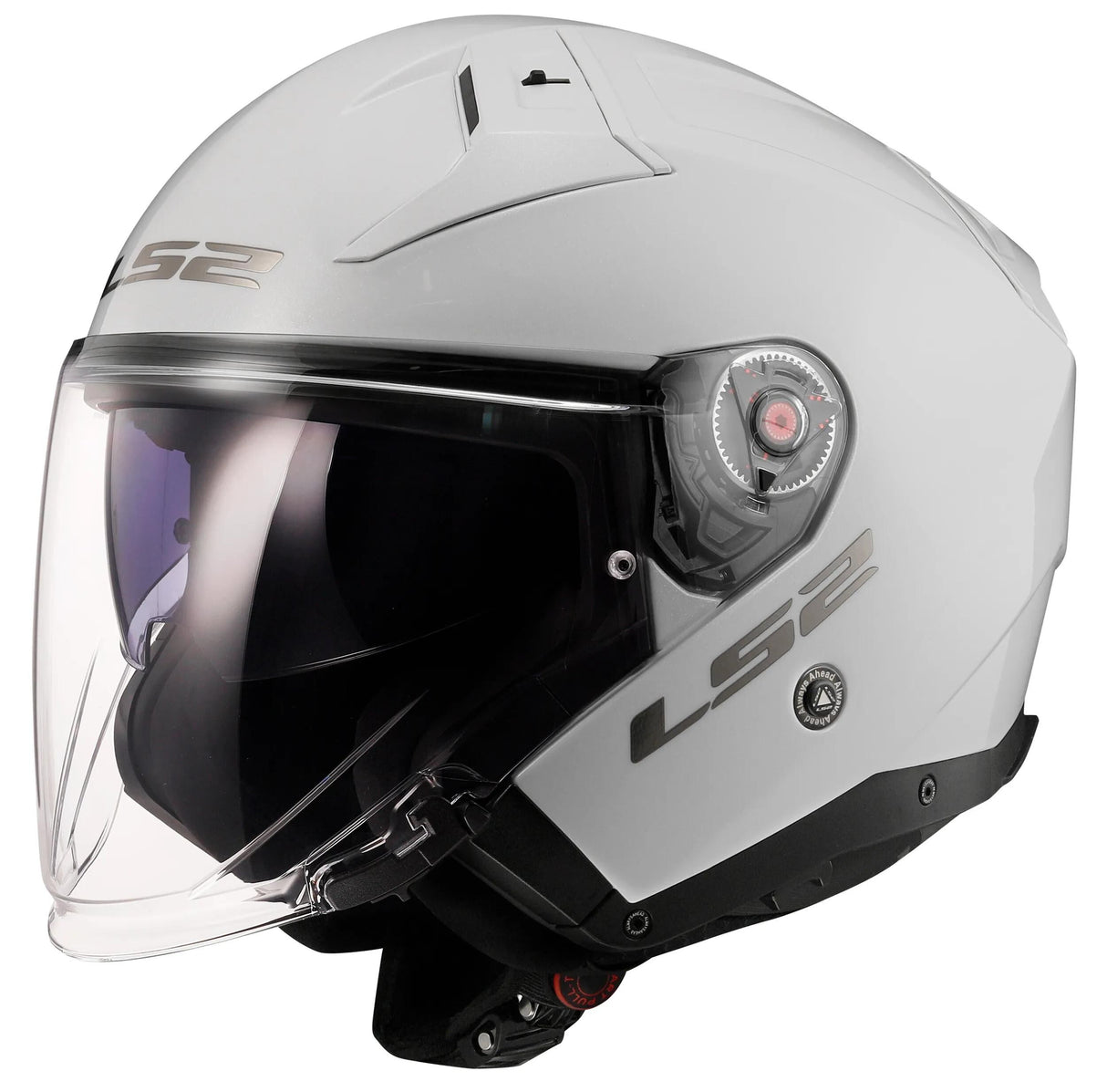 Ls2 jethelm of603 infinity ii solid helmet infinity ii white gr. xxl