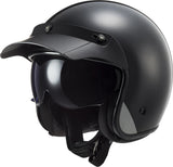 Ls2 jethelm of601 bob ii solid helmet of601 bob ii black matt gr. s