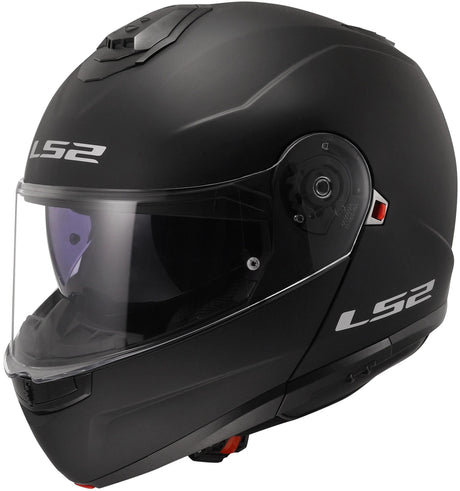 Ls2 opklaphelm ff908 strobe ii solid helmet strobe ii ff90 solid sw matt gr. xxl