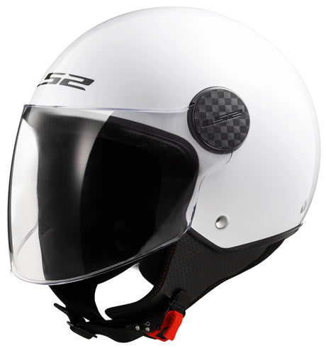 Ls2 jethelm of558 sphere ii solid helmet of558 sphere i solid gloss white gr. l