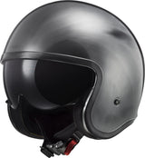 Ls2 jethelm of599 spitfire ii jeans helmet of599 spitfire ii jeans titanium gr. l