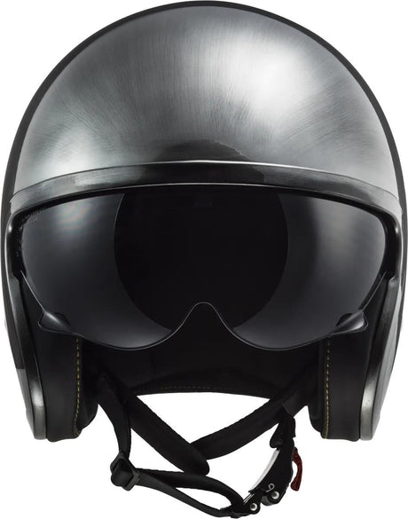 Ls2 jethelm of599 spitfire ii jeans helmet of599 spitfire ii jeans titanium gr. xxl