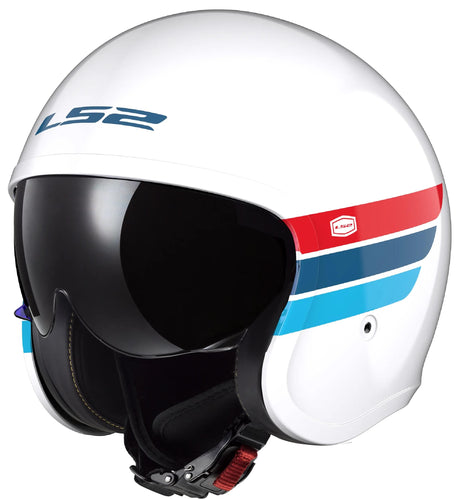 Ls2 jethelm of599 spitfire ii retro helmet of599 spitfire ii retro ws bl rt gr. l