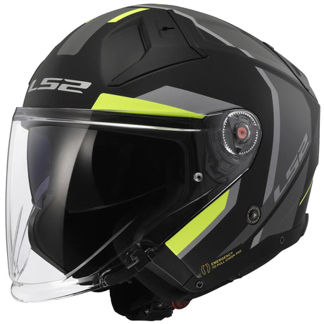 Ls2 jethelm of603 infinity ii focus helmet of603 infinity ii focus m. sw ge gr. l