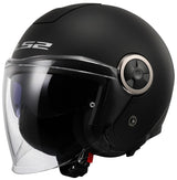 Ls2 jethelm of620 classy solid helmet of620 classy solid matt black gr. xs