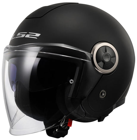 Ls2 jethelm of620 classy solid helmet of620 classy solid matt black gr. xs