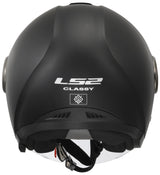 Ls2 jethelm of620 classy solid helmet of620 classy solid matt black gr. xs