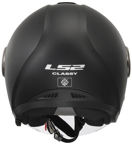 Ls2 jethelm of620 classy solid helmet of620 classy solid matt black gr. xl