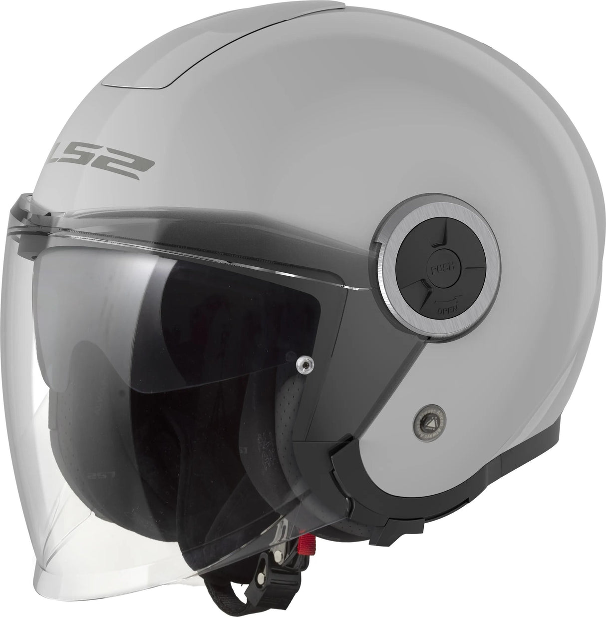 Ls2 jethelm of620 classy solid helmet of620 classy solid pearl gray gr. xxl