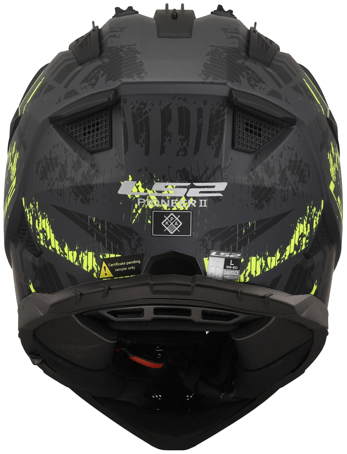 Ls2 endurohelm mx702 pioneer ii crazy helmet mx702 pioneer ii crazy m. sw ge gr. s