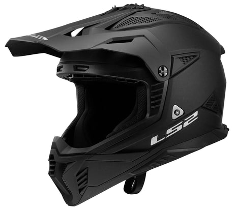 Ls2 crosshelm mx708 fast ii solid helmet mx708 fast ii solid matt black gr. l