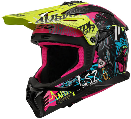 Ls2 crosshelm mx708 fast ii gorilla helmet mx708 fast ii gorilla vi ge gr. s
