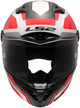 Ls2 integralhelm ff805 thunder carbon gp raute helmet ff805 thunder gp diamond white red gr.