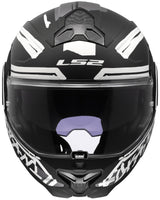 Ls2 opklaphelm ff910 advant ii tape . helmet ff910 advant ii tape m matt bl white