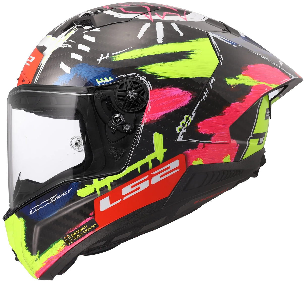 Ls2 integralhelm ff805 thunder carbon gp aero replica aldeguer 25 helmet ff805 thunder aero repl.aldeguer 25 xl