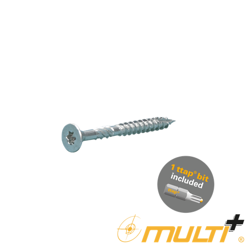 Abi multi torxschroef vk 6.0x120 70 tx30 elvz | 100 stuks