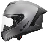 Ls2 integralhelm ff820 rapid iii solid helmets ff820 rapid i solid matt titanium 3xl