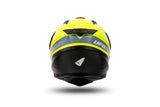Ufo plast endurohelm ariëns helmet aries l yellow black