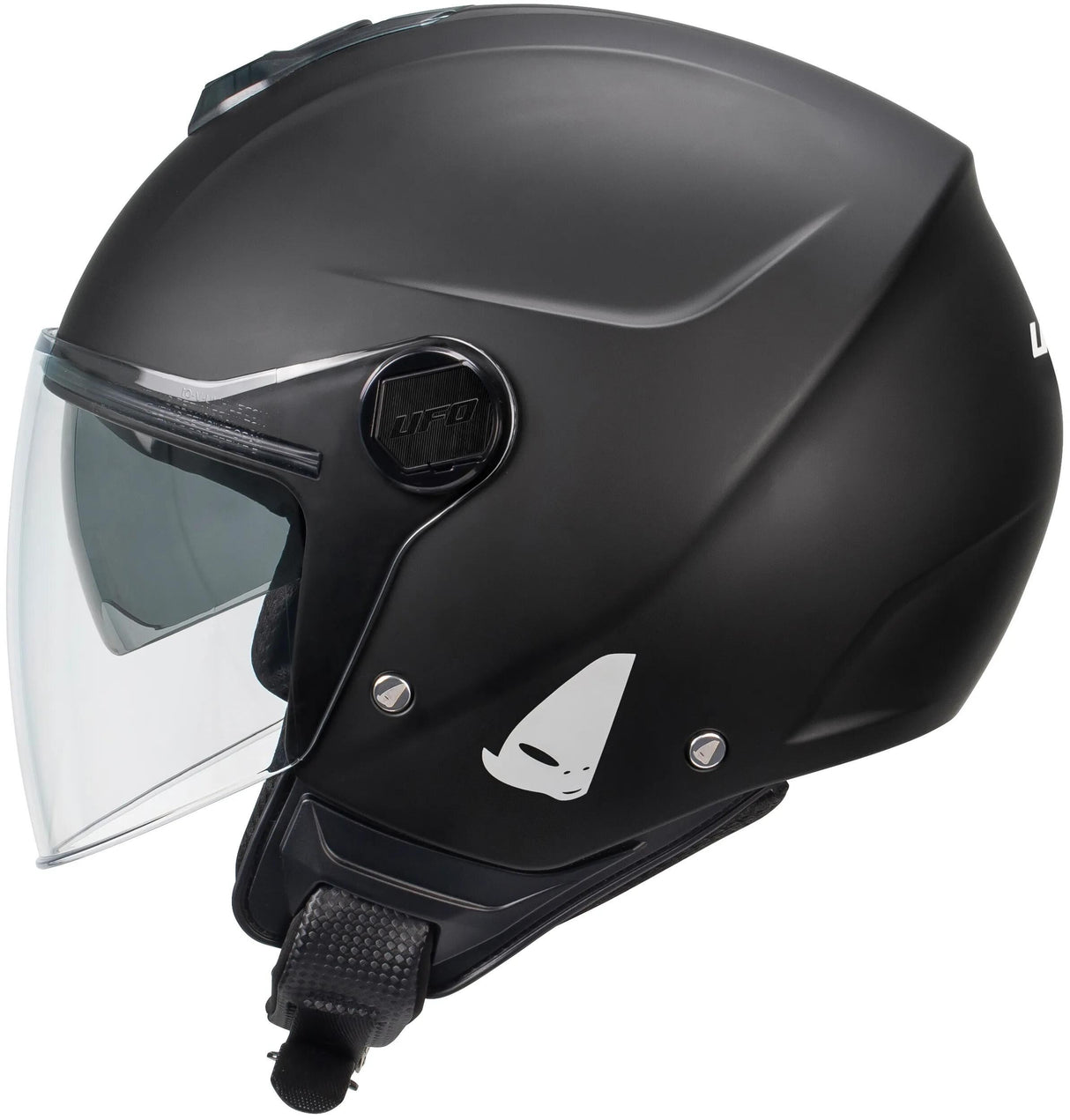 Ufo plast jethelm nixie helmet ufo nixie jet matt black gr. xl