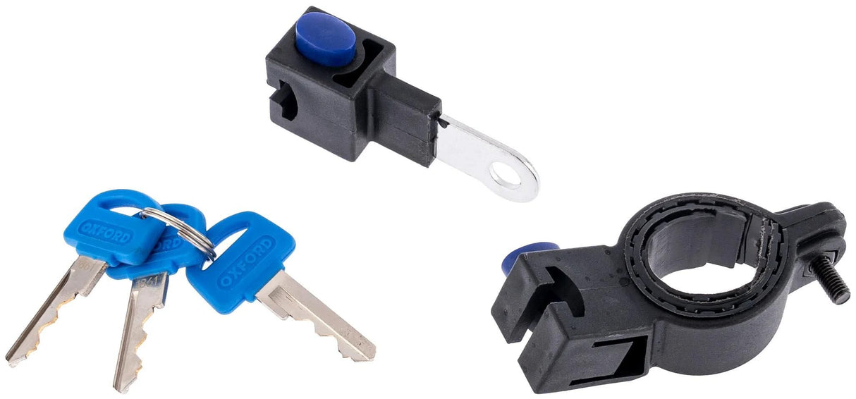 Oxford kabelslot cable lock cable lock 12mm x 1.8m blue