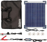 Tecmate batterieladegerät optimate solar duo 20w travel kit optimate charger solar duo 20w