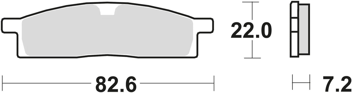 Trw remblokken mcb 558 brake pads sinter mcb 558 si