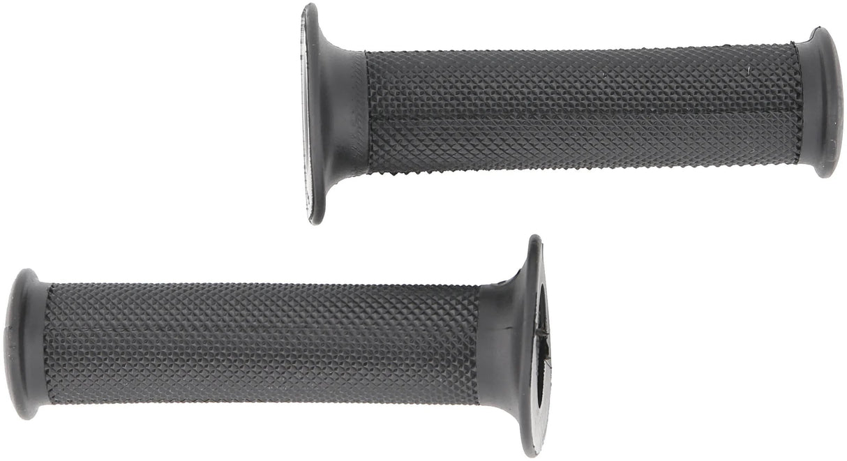 Domino rubber handvat dakar rubber grip 1124 sw 128mm closed dakar