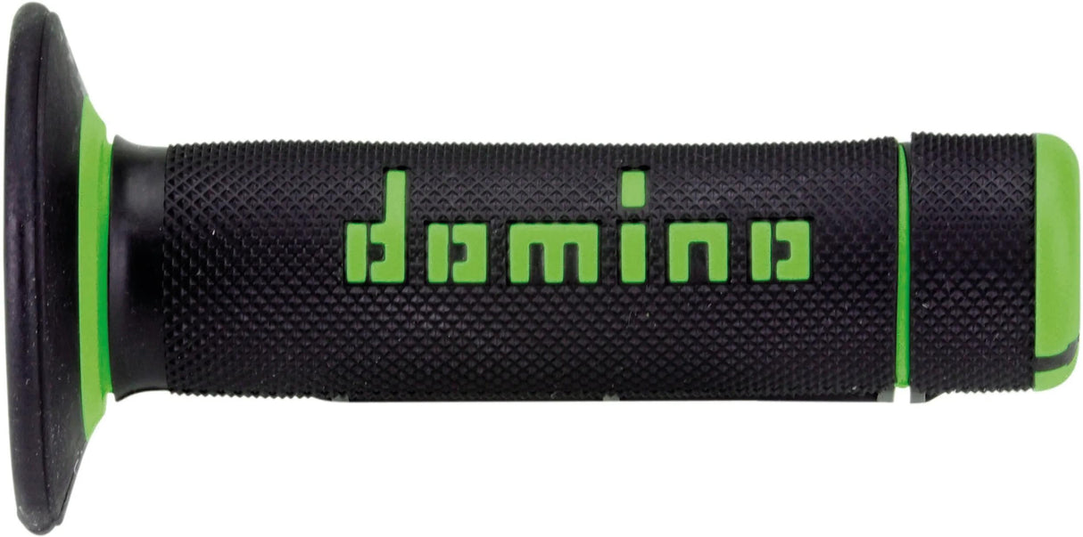 Domino rubber handvat a020 rubber grip a020 sw gn 118mm closed